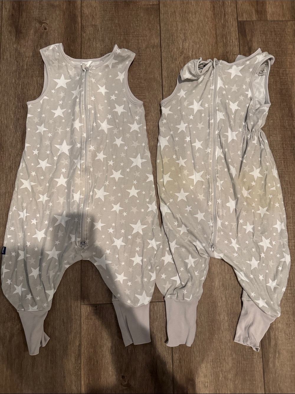 Halo sleep sack toddler 3t Gray Star Print Zip Front